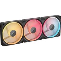 Ventilatoare Carcasa CORSAIR iCUE LINK LX120 REVERSE 3x120mm RGB NEGRU