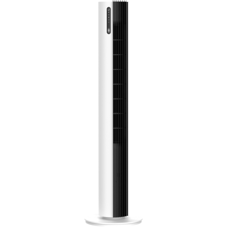 Ventilator turn Heinner HTF-LDC30WH, functie sterilizare, motor DC, display LED, control tactil, functie oscilare 90°, functie dimmer, 12 trepte de viteza,  3 moduri: natural, noapte, normal; telecomanda, putere: 30W, inaltime: 110 cm,  alb