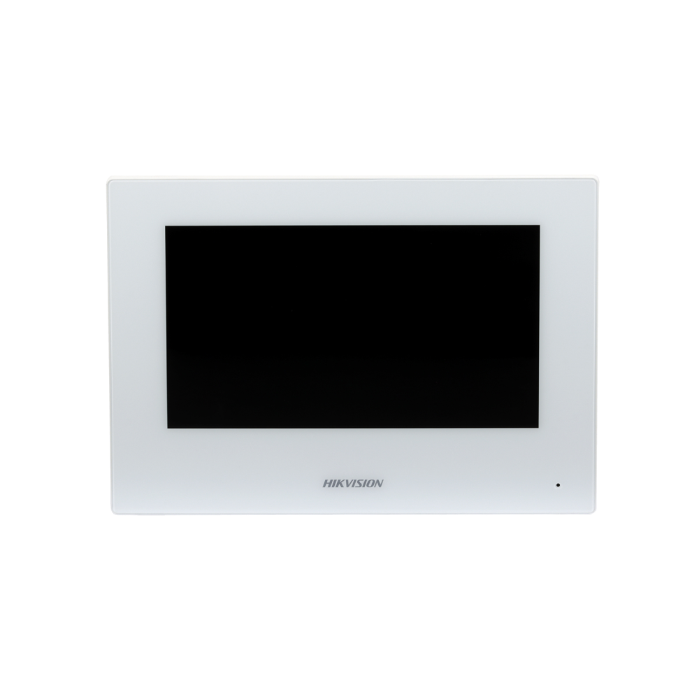 Monitor videointerfon WIFI 7inch color Hikvision DS-KH6320-WTE2-W