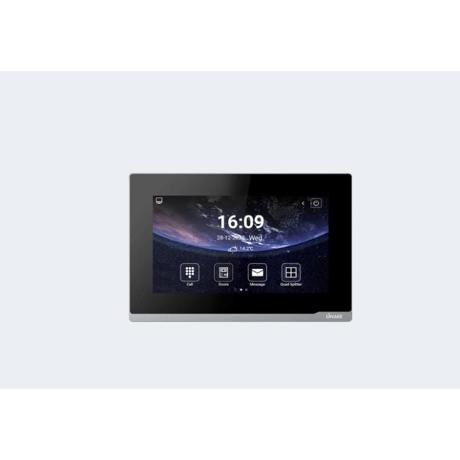 Monitor videointerfon DNAKE 7" Cu Android 10, Ecran 7-inch TFT LCD, Rezolutie 2MP, Touch Screen; Alimentare  PoE (802.3af) or DC12V/2A; Interfata:  1 x RJ45, 10/100 Mbps adaptive; Protocol:SIP, UDP, TCP, RTP, RTSP, NTP, DNS, HTTP, DHCP, IPV4, ARP, ICMP