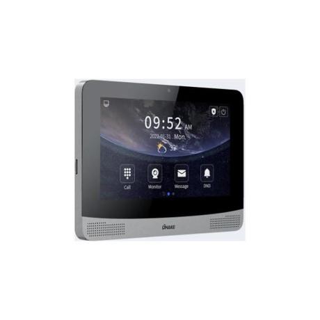 Post interior videointerfon DNAKE 7" cu Android; Memorie: 1GB, Flash: 8GB, Ecran: 7" IPS LCD, 1024x600, touch Screen; Alimentare: DC12V/2A or IEEE 802.3at PoE+  ; Consum:10W; Interfata: 1 x RJ45, 10/100 Mbps adaptive; Protocol:   SIP, UDP, TCP, RTP, RTSP, NTP, DNS, HTTP, DHCP, IPV4, ARP, ICMP;