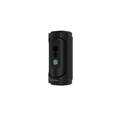 Post exterior videointerfon anti vandal Hikvision DS-KB8113-IME1(B), camera video 2MP Full HD,  vizualizare pe timp de noapte la 3 metri, True WDR,comunicare audio bidirectionala, alimentare POE , interfata retea: PoE,10/100 Mbps self-adapted, 1 x iesire releu, 1 x iesire alarma, IP65,IK09