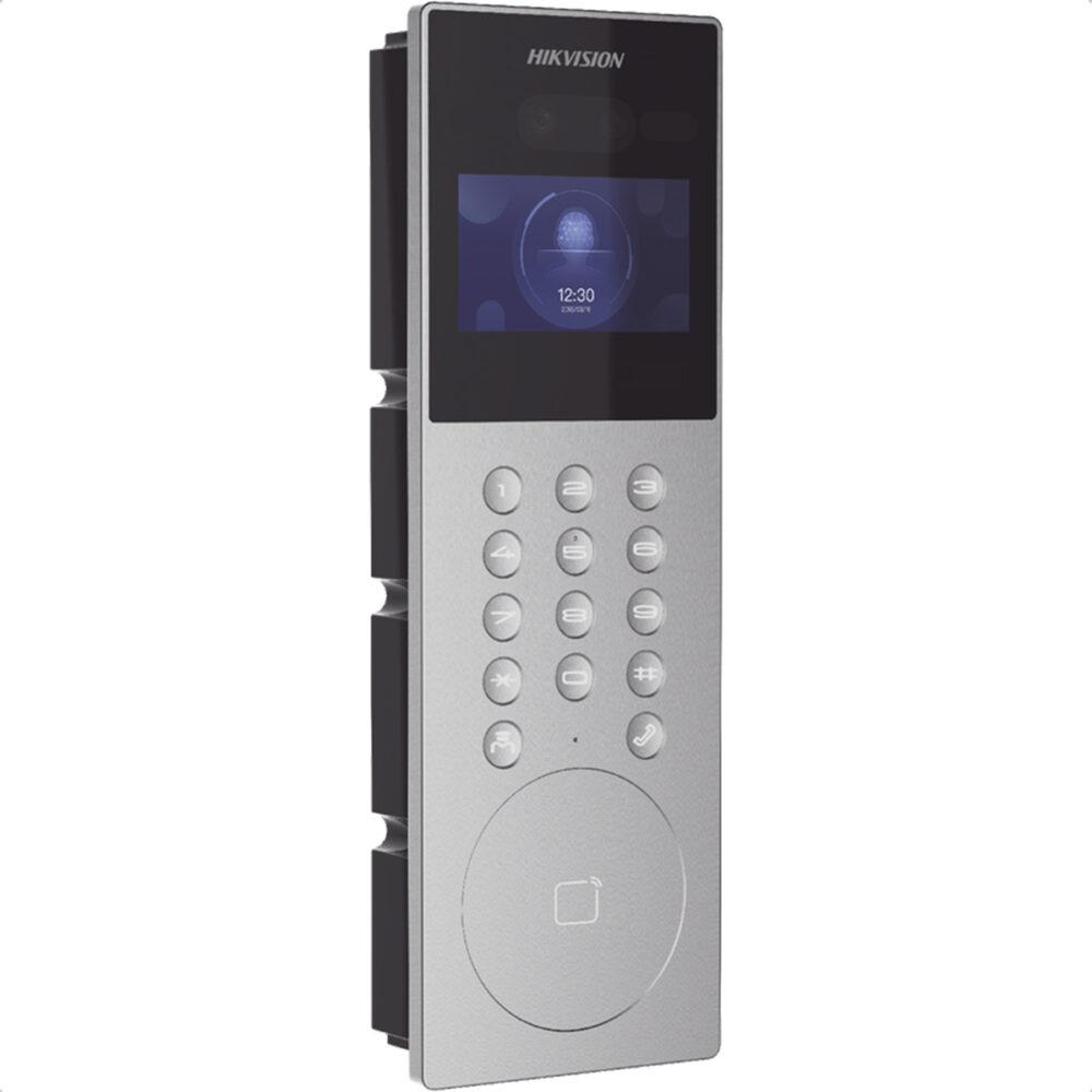 Videointerfon de exterior IP cu recunoastere faciala Hikvision DS- KD9203-E6