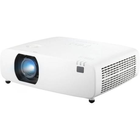 Videoproiector ViewSonic LSC520WU, 3LCD laser 20.000- 30.000 ore, WUXGA 1920 *1200, 5.200- 6.000 lumeni, 3.000.000:1, zoom optic 1.6x, dimensiune imagine 300", distanta proiectare 0.70-11.37 m, 26-35 dB, component, compozit, 2* HDMI, audio in/ out, USB Tip A: 1 (5V/1.5A), RS232, RJ45, USB Tip B