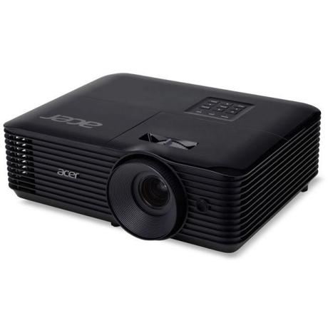 Proiector ACER BS-112P/ X128HP, DLP, XGA 1024*768, up to WUXGA 1920x1200, 4000 lumeni, 3D ready, 4:3 nativ, 16:9 compatibil, 20.000:1, lampa 6.000 ore/ 10.000 ore ExtremeEco, D-sub, HDMI, PC audio in/ out, composite RCA, USB type A, RS232, DC out 5V, greutate 2.8 kg, Acer ColorBoost3D, boxa 3W