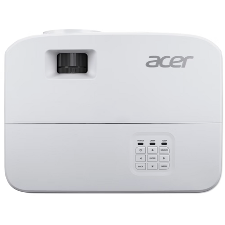 Videoproiector Acer X1526, FHD 1920*1080, up to WUXGA 1920*1200, 4.000 lumeni, 16:9/ 4:3, 13.000:1, diagonala maxima 300", distanta maxima de proiectie 10 m, boxa 3W, lampa 5.000/ 20.000 ore, 29-33 dB, 2.4 kg, 2 *HDMI, PC audio out, DC Out (5V/1.5A, USB Type A), RS232, cablu HDMI inclus, telecomanda
