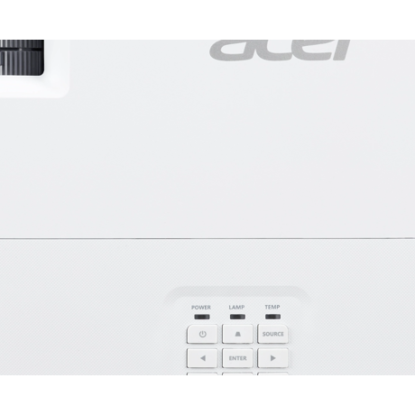 Videoproiector Acer X1529HK, DLP 3D ready, FHD 1920*1080, up to WUXGA 1920*1200, 4.800 lumeni/ 3.840 lumeni ecomode, 16:9/ 4:3, 10.000:1, zoom 1.1x, dimensiune maxima imagine 300", distanta maxima de proiectie 10 m, boxa 3W, lampa 4.000 ore/ 20.000 ore ecopro, 29 dB, 2.6 kg, 2* HDMI, PC audio in/