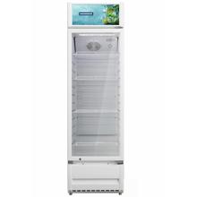 Vitrina frigorifica Heinner HSC-M265WHB, lasa energetica: B, capacitate totala: 265L, capacitate incarcare: 306 sticle (330 ml), racire cu ventilator, caseta luminoasa, lumina LED,Alb