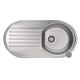 Pachet promotional Alveus Chiuveta Form 40 dreapta, inox + Baterie GM 110, Crom