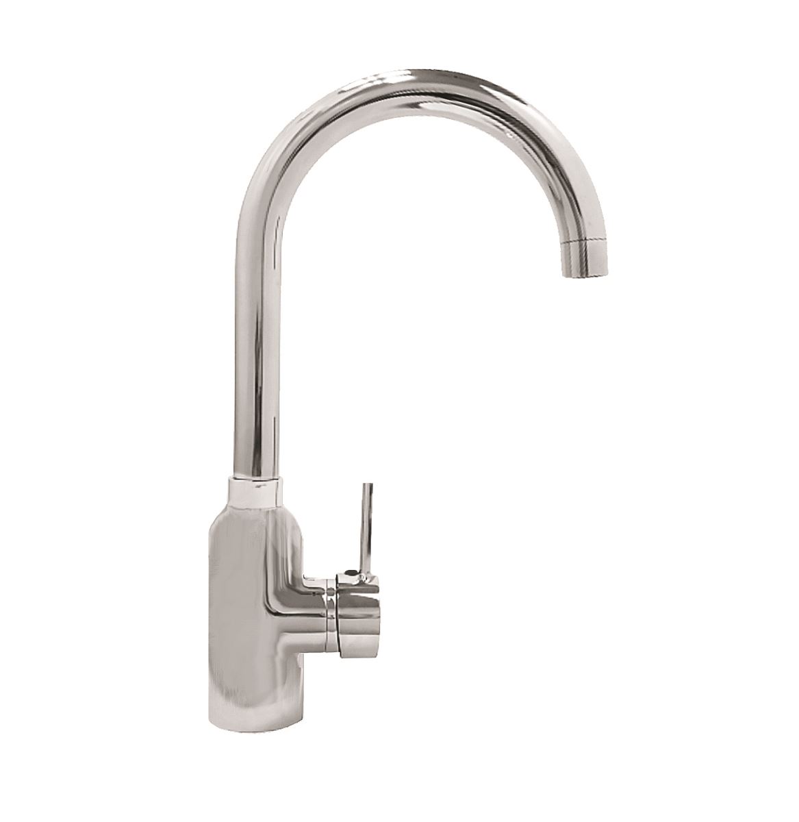 Pachet promotional Alveus Chiuveta Line 90 inox + Baterie GM 120, Crom