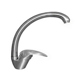 Pachet promotional Alveus Chiuveta More 10 inox + Baterie GM 130, Crom