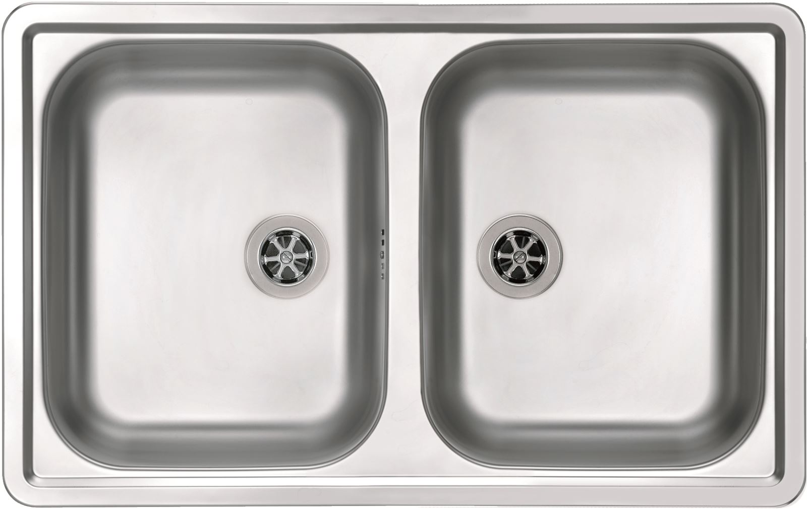 Pachet promotional Alveus Chiuveta Line 90 inox + Baterie GM 120, Crom