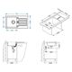 Pachet promotional Alveus Chiuveta Niagara 30 alb  + Baterie GM 230 alb