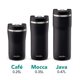 Termos Cafe Thermavac, 250 ml, Lava Black - Aladdin