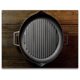 Tigaie grill rotunda 30 cm fonta - LAVA