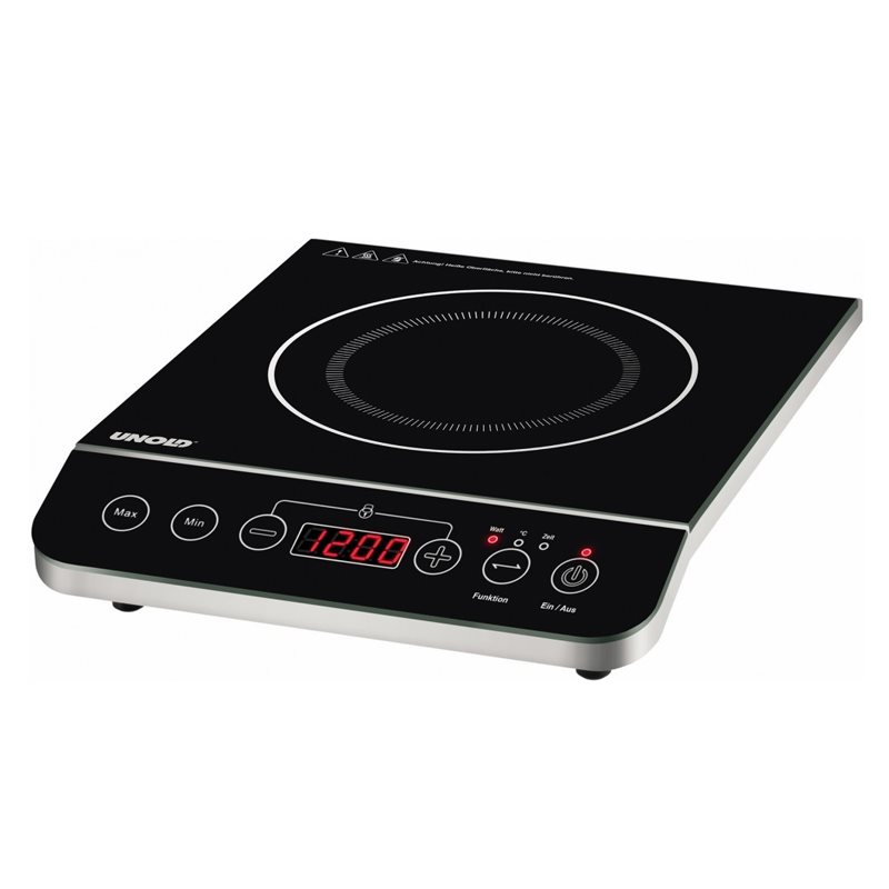 Plita cu inductie, 2000 W - Unold - Pret avantajos - Ideall.ro