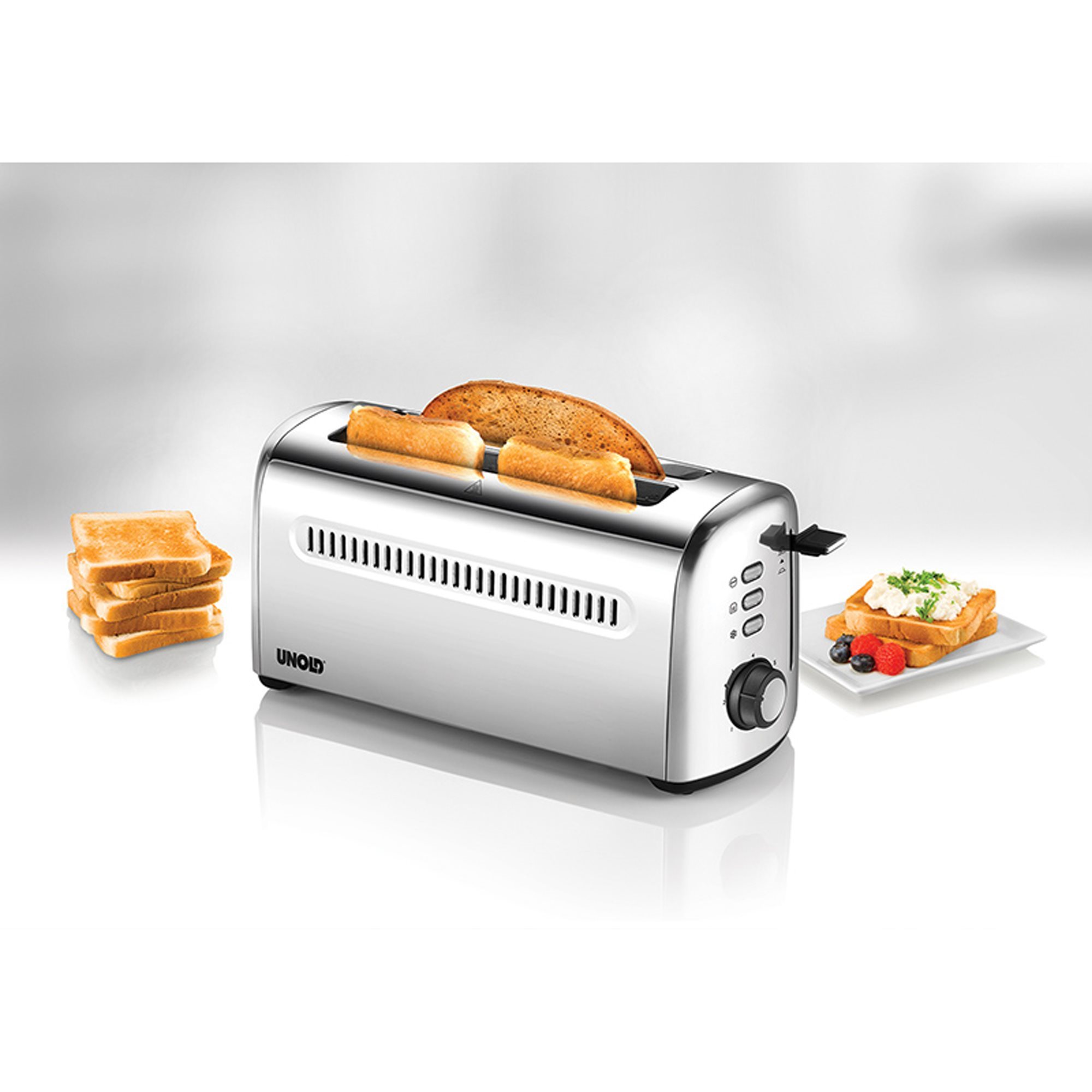 Toaster 2 sloturi lungi Retro, 1500 W - Unold
