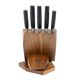 Set cutite 6 piese, suport rotativ - Zokura