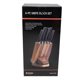 Set cutite 6 piese, suport rotativ - Zokura