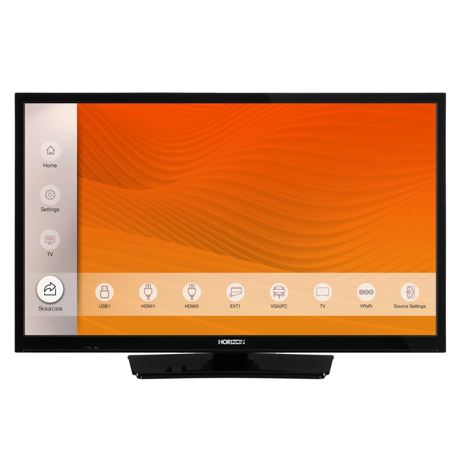 Televizor LED Horizon 24HL6100H, 60 cm, Rezolutie HD, CI+, HDMI, USB, Negru