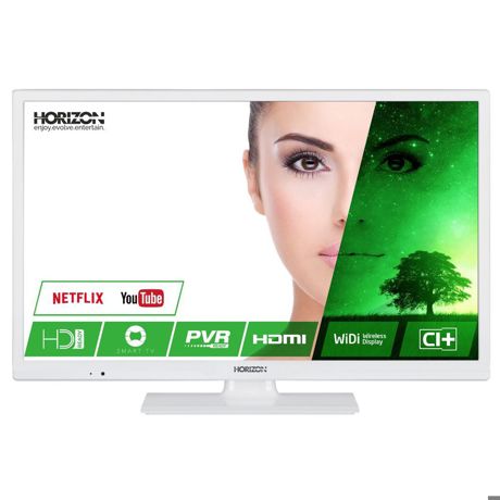 Televizor LED Smart Horizon X-TEND 24HL7131H, 61 cm, HD, 100Hz, Alb