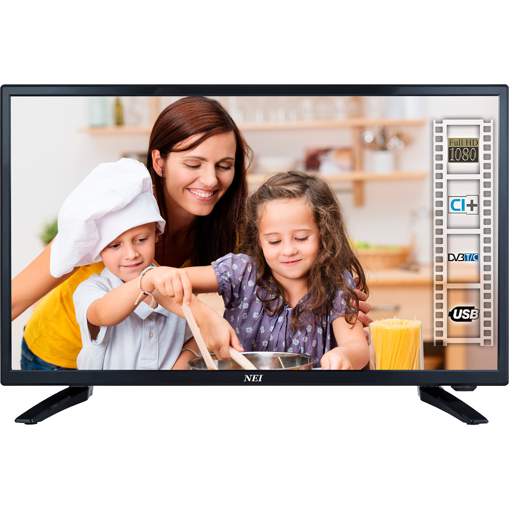 Televizor LED Nei 24NE5000, 61 cm, Full HD, Slot CI+, Negru