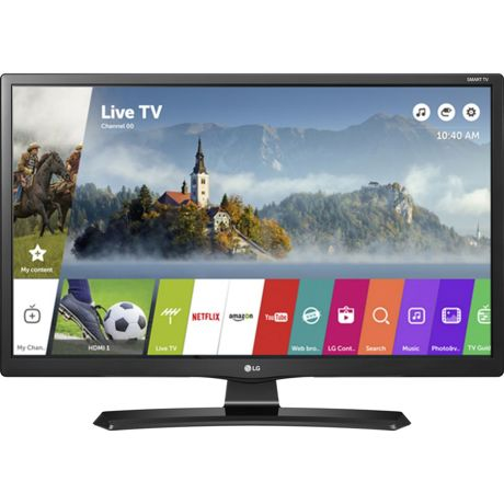 Televizor LG 28MT49S, 70 cm, HD, Smart TV, Functie monitor, HDMI, USB, Slot CI, Negru