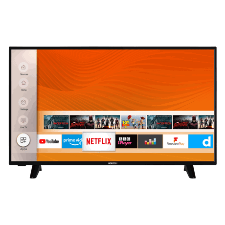 Televizor LED Horizon 40HL6330F, 100 cm, Full HD, Smart TV, Wi-Fi, CI+, Negru