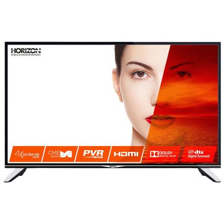 Televizor LED Horizon 43HL7520U, 109 cm, 4K UHD TV, Slot CI+, Hotel TV Mode, Negru
