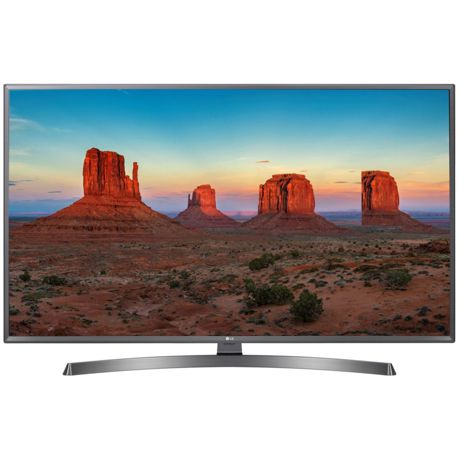 Televizor LCD LG 43UK6750PLD, Smart TV, 108 cm, 4K Ultra HD, Wi-Fi, Negru/Argintiu