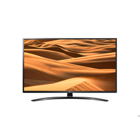 Televizor LED LG 43UM7450PLA, 108 cm, 4K UHD, Smart TV, Wi-Fi, Bluetooth, CI+, AI Smart, Procesor Quad Core, Negru