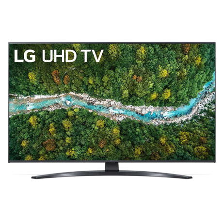 Televizor LED LG 43UP78003LB, 108 cm, 4K UHD, Smart TV, Procesor Quad Core 4K, AI Sound, Wi-fi, Bluetooth, CI+, Gri inchis