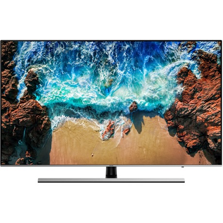Televizor LED Samsung 49NU8002, 123 cm, Smart, 4K Ultra HD, PQI 2000, HDR 1000, HDMI, Wi-Fi, Slate Black + Eclipse Silver