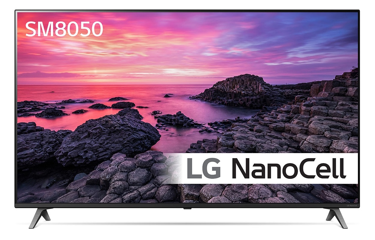 Televizor LG 65SM8050PLC, 165 cm, Rezolutie 4K, Afisaj NanoCell, Procesor Quad Core, Smart TV, Bluetooth, Wi-Fi, Negru