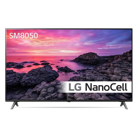Televizor LG 49SM8050PLC, 124 cm, Rezolutie 4K, Afisaj NanoCell, Procesor Quad Core, Smart TV, Bluetooth, Wi-Fi, Negru