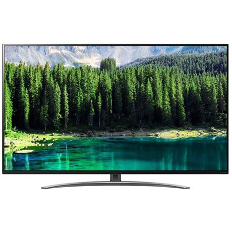 Televizor SUHD LG 49SM8600PLA, 123 cm, Smart TV, 4K Ultra HD, Smart ThinQ, Tehnologie NanoCell, Bluetooth 5.0, Wi-Fi, Dolby Atmos, Negru