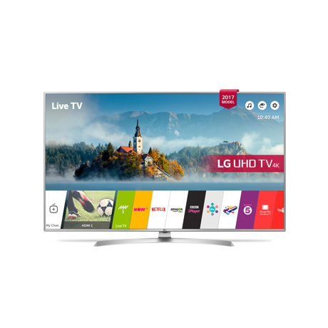 Televizor LED Smart LG 49UJ701V, 123 cm, 4K UHD, Argintiu