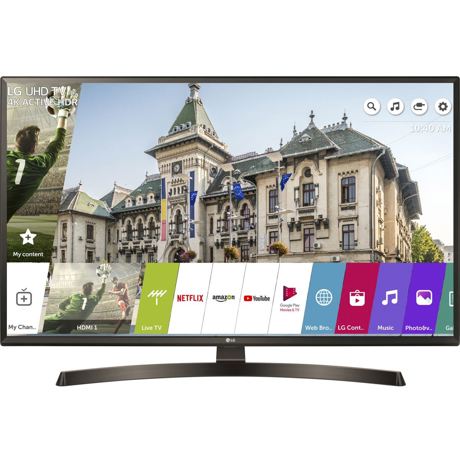 Televizor LCD LG 49UK6400PLF, 123 cm, 4K Ultra HD, Smart TV, Wi-Fi, Negru