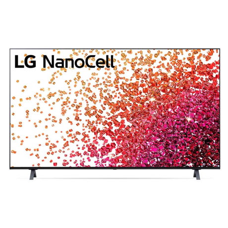 Televizor LED LG 50NANO753PA, 126 cm, 4K NanoCell, Smart TV, Procesor Quad Core 4K, AI Sound, Wi-fi, Bluetooth, CI+, Clasa G, Negru