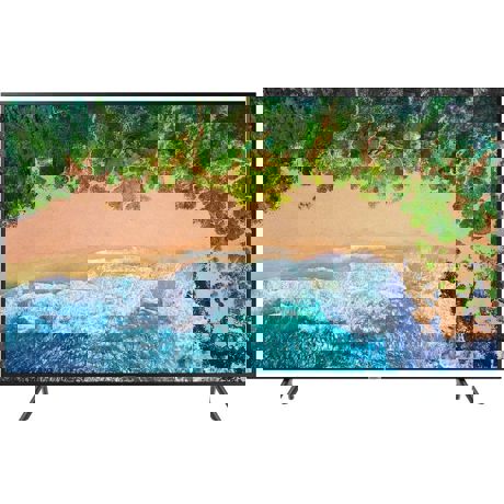 Televizor LED Samsung 50NU7022, 125 cm, Smart, 4K Ultra HD, PQI 1300, HDR, HDMI, Wi-Fi, Negru