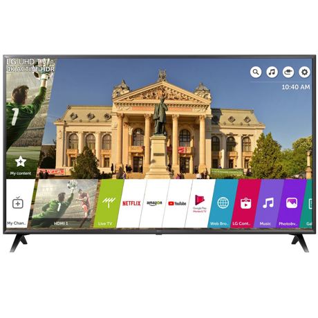 Televizor LCD LG 50UK6300MLB, UHD 4K, Smart TV, 126 cm, Wi-Fi, Negru