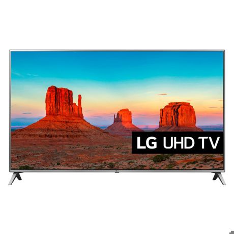 Televizor LED LG 50UK6500MLA, 127 cm, Smart TV, 4K Ultra HD, HDR 4K, Dolby Atmos, Wi-Fi, Negru/Argintiu