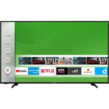 Televizor LED Horizon 55HL7530U/B, 139 cm, 4K UHD, Smart TV, Dolby™ Audio, Bluetooth, Wi-Fi, CI+, Negru