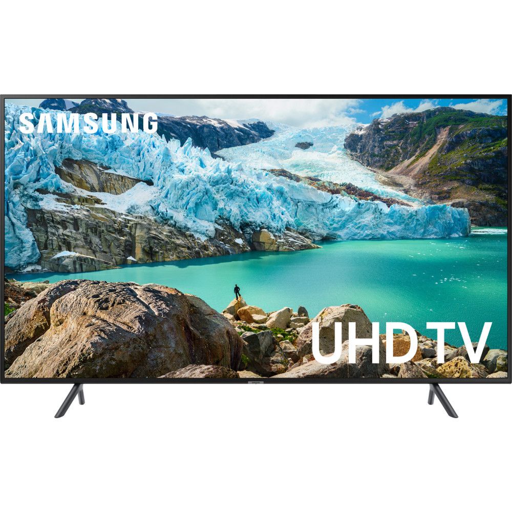 Televizor LED Samsung 55RU7102, 138 cm, 4K Ultra HD, PQI 1400, Dolby Digital Plus (20W), Procesor Quad-core, Smart TV, Wi-Fi, Bluetooth de energie scazuta, CI+, Negru