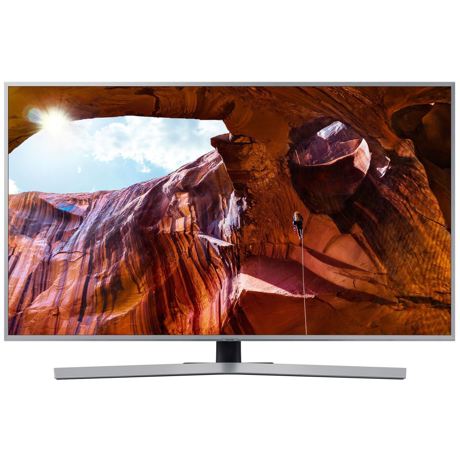 Televizor LED Samsung 55RU7472, 138 cm, 4K UHD, PQI 2000, Dolby Digital Plus, Smart TV, Procesor Quad Core, Wi-Fi, Bluetooth, CI+, Eclipse silver