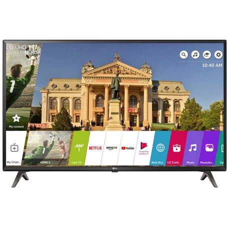 Televizor LED LG 55UK6300MLB, 139 cm, Smart TV, 4K Ultra HD, Ultra Surround Wi-Fi, Negru