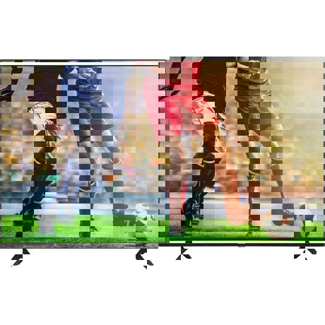 Televizor LED Hisense 65A7100F, 163.8 cm, 4K, Procesor quad core, Dolby Audio, Smart TV, Wi-Fi, CI+, Bluetooth, HDMI, USB, Negru
