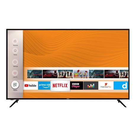 Televizor LED Horizon 65HL7590U, Smart TV, 164 cm, 4K Ultra HD, Wi-Fi, Ci+, Negru