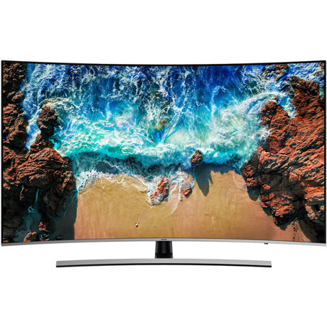 Televizor LED Curbat Samsung 65NU8502, 164 cm, Smart, 4K UHD, PQI 2700, HDR 1000, HDMI, Wi-Fi, Slate Black + Eclipse Silver