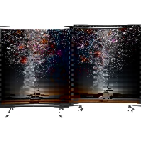 Televizor LED Samsung 65RU7372, Curbat, 164 cm, 4K UHD, PQI 1500, Dolby Digital Plus, Smart TV, Procesor Quad Core, Wi-Fi, Bluetooth, CI+, Negru